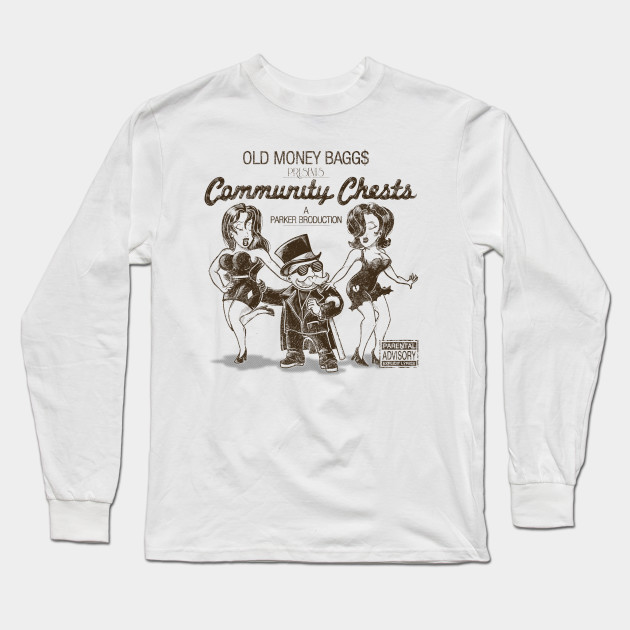 Community Chests Pop Culture Long Sleeve TShirt TeePublic